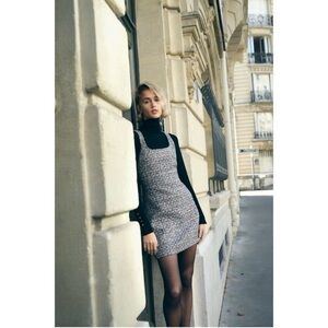 Zara Tweed Mini Dress